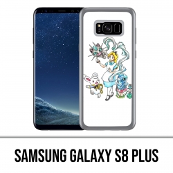 Carcasa Samsung Galaxy S8 Plus - Alicia en el país de las maravillas Pokémon