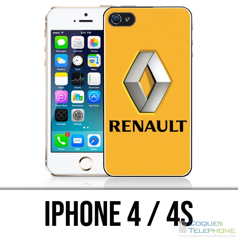 Coque iPhone 4 / 4S - Renault Logo