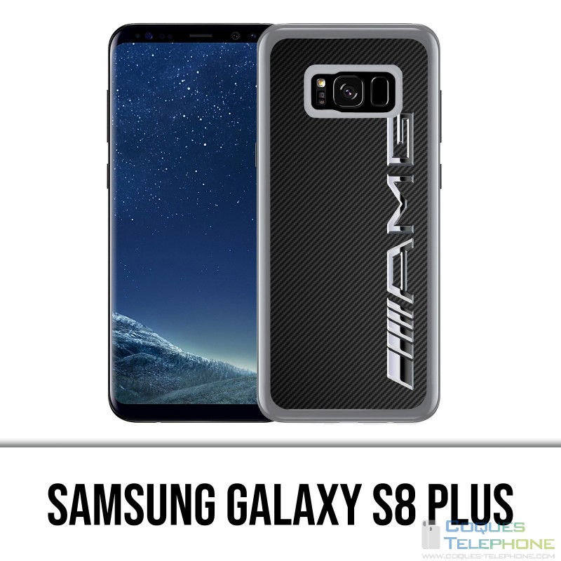 Samsung Galaxy S8 Plus Case - Amg Carbon Logo