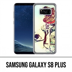 Custodia Samsung Galaxy S8 Plus - Dinosauro animale astronauta