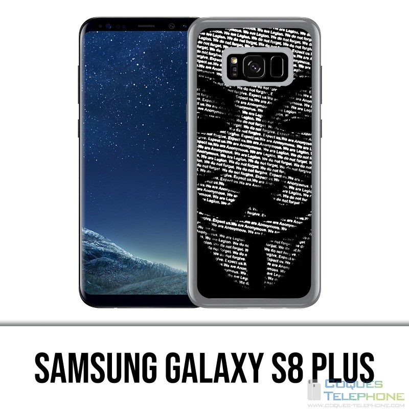 Coque Samsung Galaxy S8 Plus - Anonymous 3D