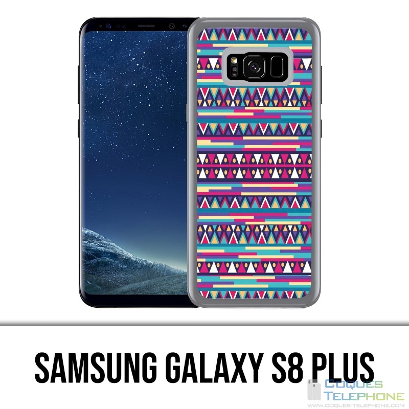 Samsung Galaxy S8 Plus Case - Pink Azteque