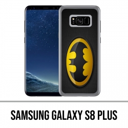 Samsung Galaxy S8 Plus Hülle - Batman Logo Classic Gelb Schwarz