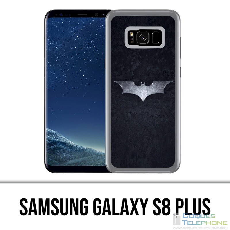 Samsung Galaxy S8 Plus Hülle - Batman Logo Dark Knight