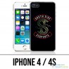 Coque iPhone 4 / 4S - Riderdale South Side Serpent Logo