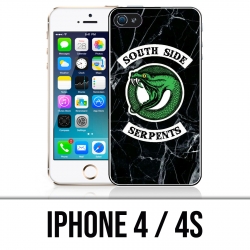 Funda para iPhone 4 / 4S - Mármol de serpiente Riverdale South Side