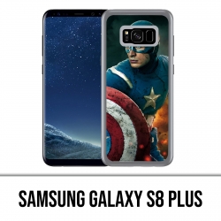 Carcasa Samsung Galaxy S8 Plus - Capitán América Comics Avengers