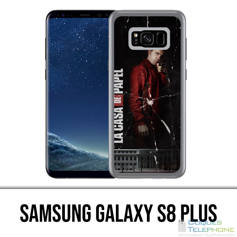 Carcasa Samsung Galaxy S8 Plus - Máscara Split Berlín Casa De Papel