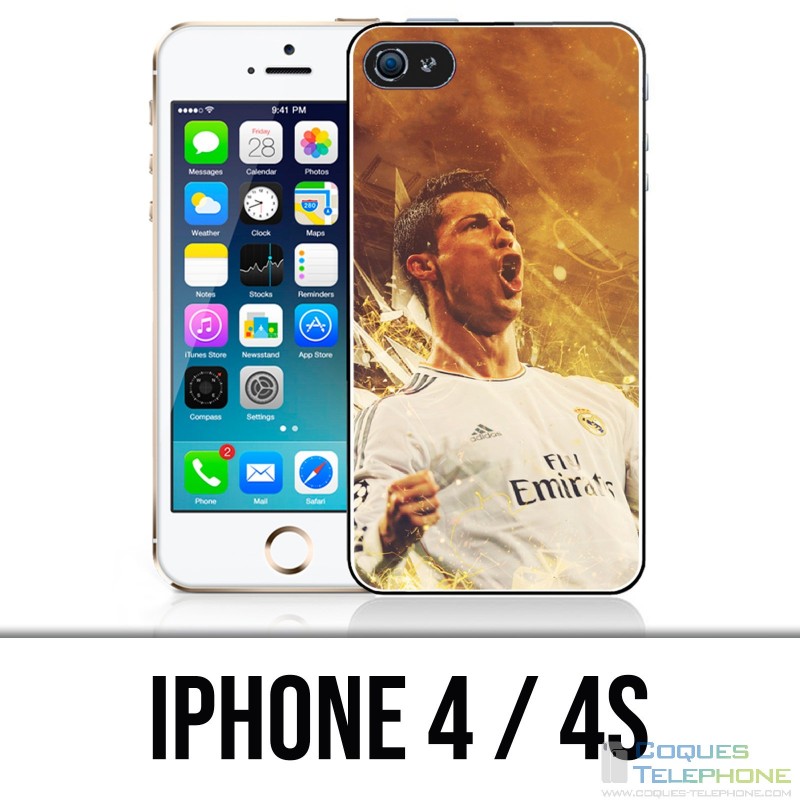 Coque iPhone 4 / 4S - Ronaldo Cr7