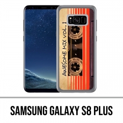 Samsung Galaxy S8 Plus Hülle - Vintage Audio Kassette Guardians Of The Galaxy
