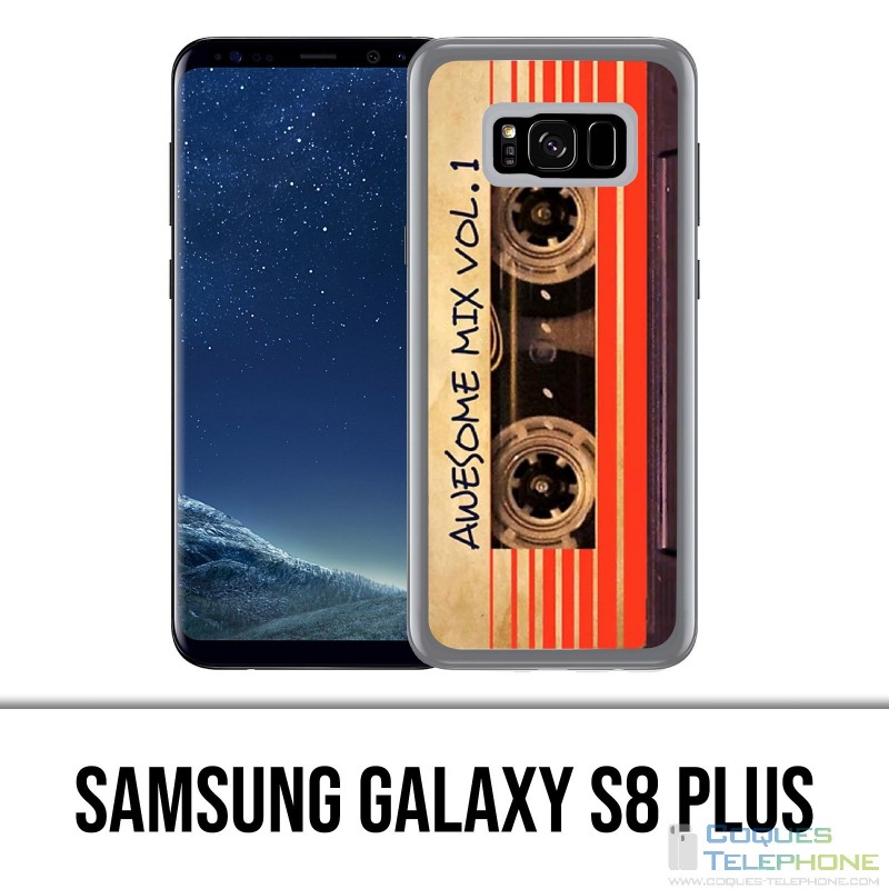Samsung Galaxy S8 Plus Case - Vintage Audio Cassette Guardians Of The Galaxy