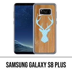 Carcasa Samsung Galaxy S8 Plus - Ciervos de madera