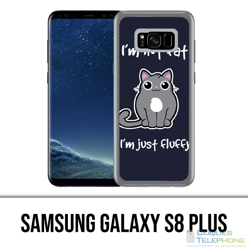 Samsung Galaxy S8 Plus Case - Cat Not Fat Just Fluffy