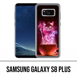 Custodia per Samsung Galaxy S8 Plus - Tazza per gatti Alice nel paese delle meraviglie