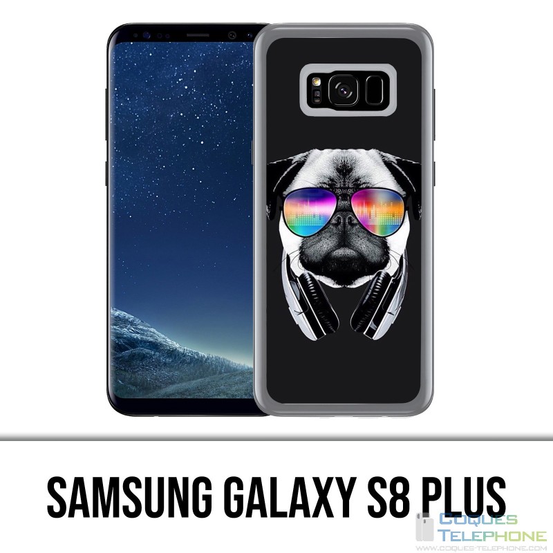 Custodia Samsung Galaxy S8 Plus - Dog Pug Dj
