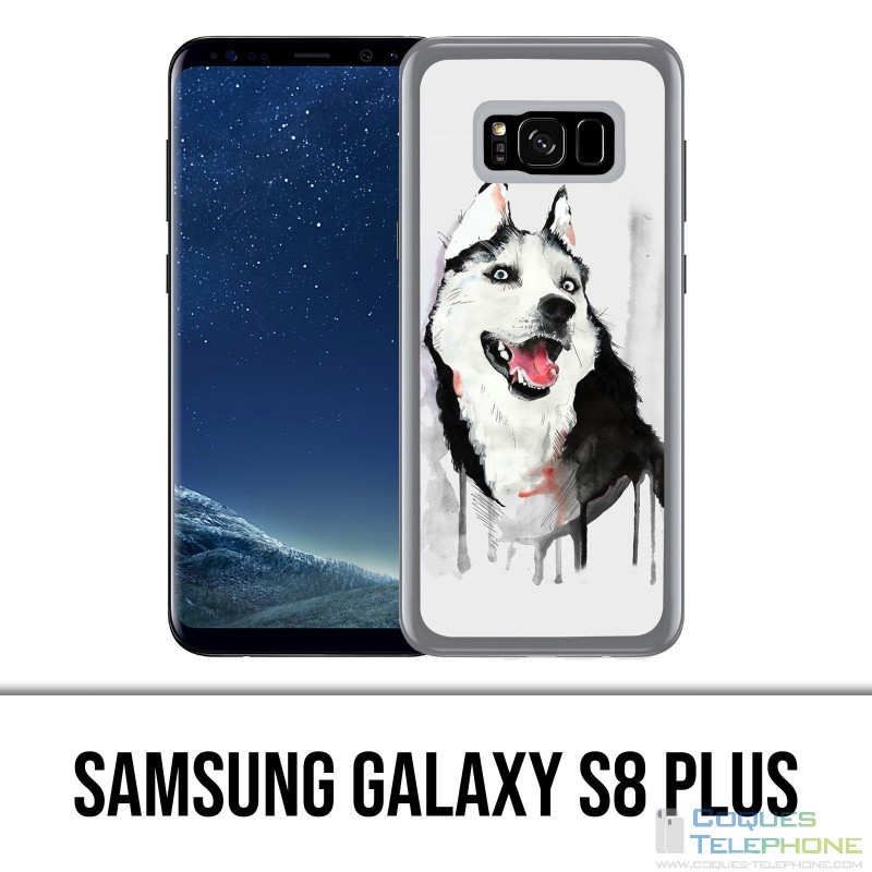 Carcasa Samsung Galaxy S8 Plus - Husky Splash Dog