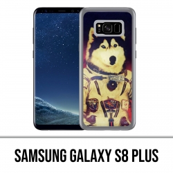 Coque Samsung Galaxy S8 PLUS - Chien Jusky Astronaute