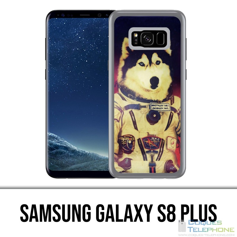 Samsung Galaxy S8 Plus Case - Jusky Astronaut Dog