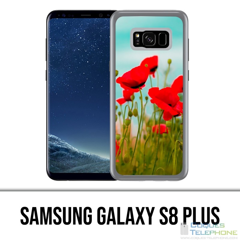 Custodia Samsung Galaxy S8 Plus - Poppies 2