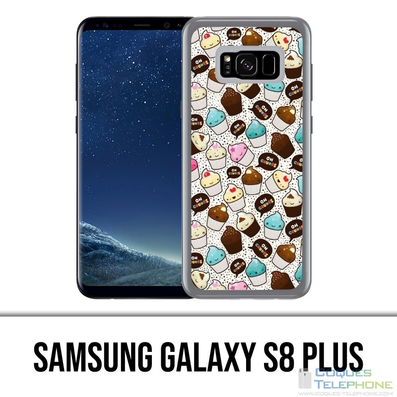 Samsung Galaxy S8 Plus Case - Kawaii Cupcake