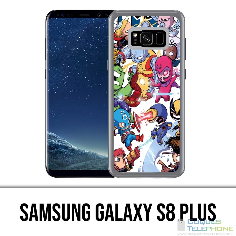 Carcasa Samsung Galaxy S8 Plus - Cute Marvel Heroes