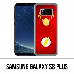 Coque Samsung Galaxy S8 PLUS - Dc Comics Flash Art Design
