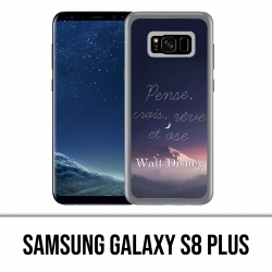 Samsung Galaxy S8 Plus Hülle - Disney Zitat Think Think Reve