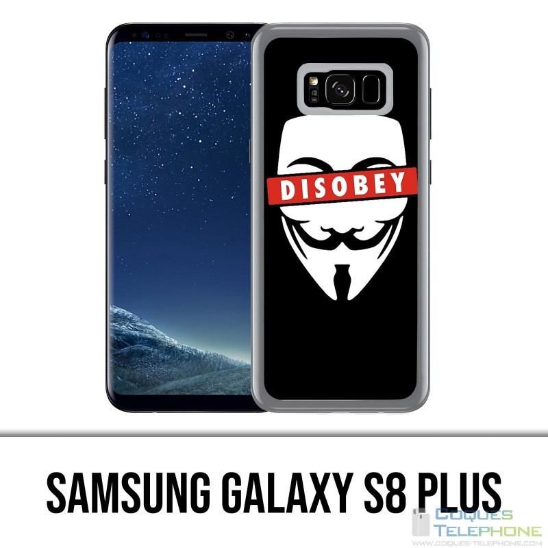 Carcasa Samsung Galaxy S8 Plus - Desobedecer Anónimo