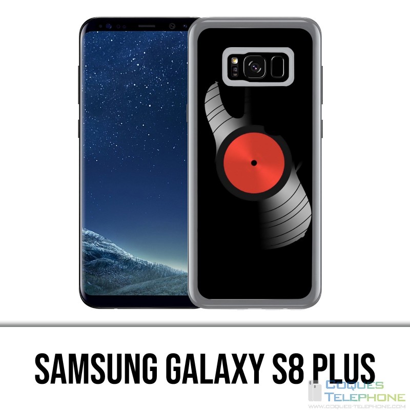 Samsung Galaxy S8 Plus Hülle - Schallplatte