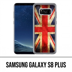 Carcasa Samsung Galaxy S8 Plus - Bandera del Reino Unido Vintage