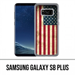 Samsung Galaxy S8 Plus Hülle - USA Flagge