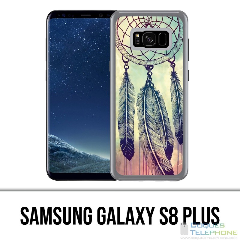 Samsung Galaxy S8 Plus Hülle - Dreamcatcher Federn