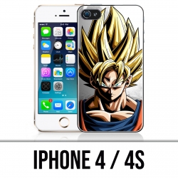 Coque iPhone 4 / 4S - Sangoku Mur Dragon Ball Super