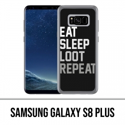 Samsung Galaxy S8 Plus Hülle - Eat Sleep Loot Repeat