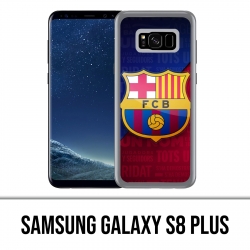 Custodia Samsung Galaxy S8 Plus - Logo Football Fc Barcelona