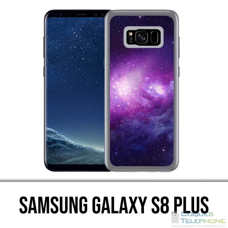 Carcasa Samsung Galaxy S8 Plus - Purple Galaxy