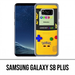 Coque Samsung Galaxy S8 PLUS - Game Boy Color Pikachu Jaune Pokémon