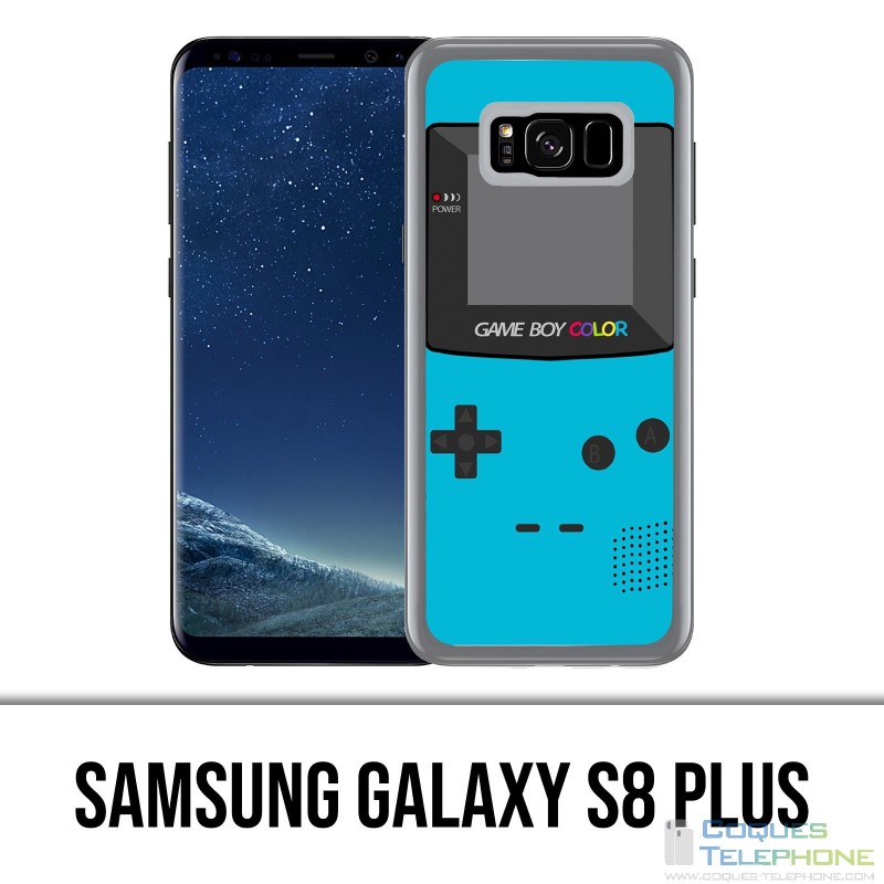 Samsung Galaxy S8 Plus Hülle - Game Boy Farbe Türkis