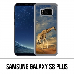 Custodia Samsung Galaxy S8 Plus - Pelliccia di giraffa