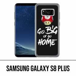 Samsung Galaxy S8 Plus Hülle - Go Big oder Go Home Bodybuilding