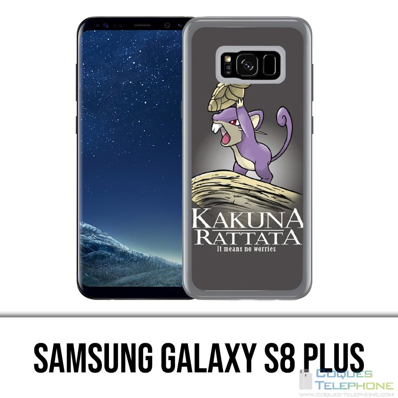 Custodia Samsung Galaxy S8 Plus - Hakuna Rattata Pokemon Lion King