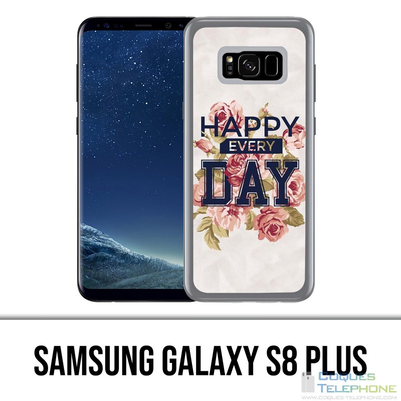 Custodia Samsung Galaxy S8 Plus - Happy Every Days Roses