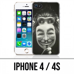 IPhone 4 / 4S Case - Monkey Monkey Aviator