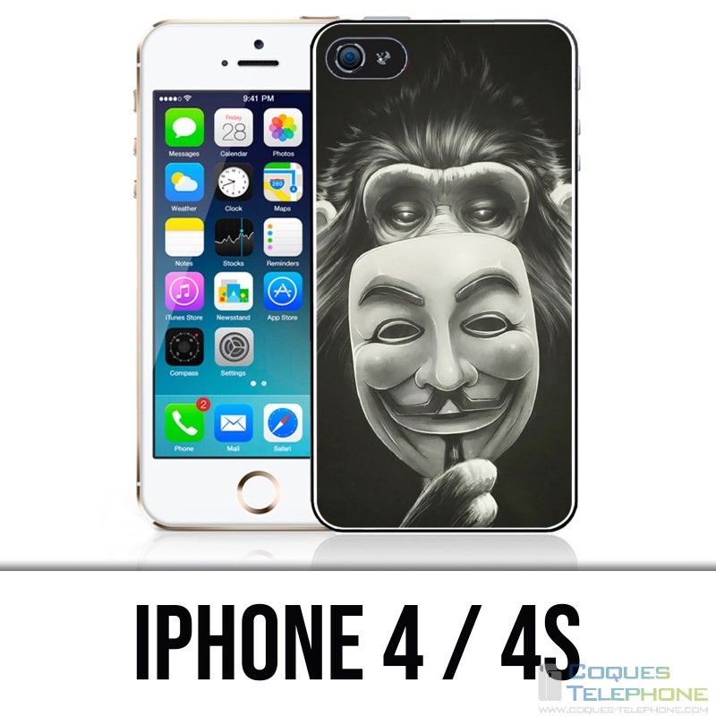 Funda iPhone 4 / 4S - Monkey Monkey Aviator