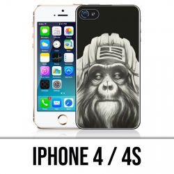 Coque iPhone 4 / 4S - Singe Monkey