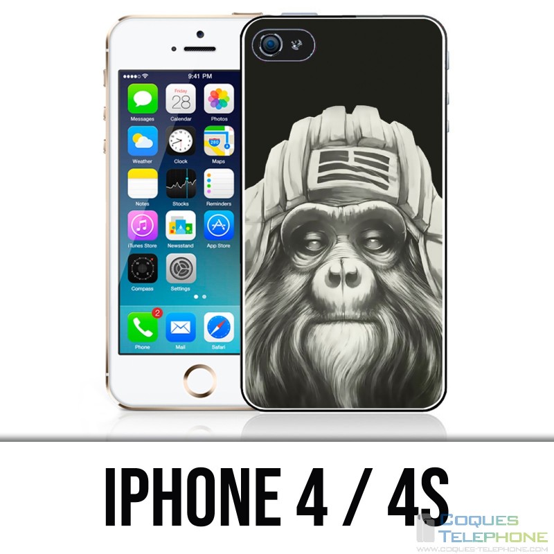 Coque iPhone 4 / 4S - Singe Monkey