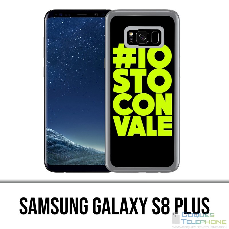 Coque Samsung Galaxy S8 PLUS - Io Sto Con Vale Motogp Valentino Rossi