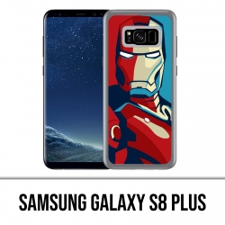 Carcasa Samsung Galaxy S8 Plus - Póster de diseño Iron Man