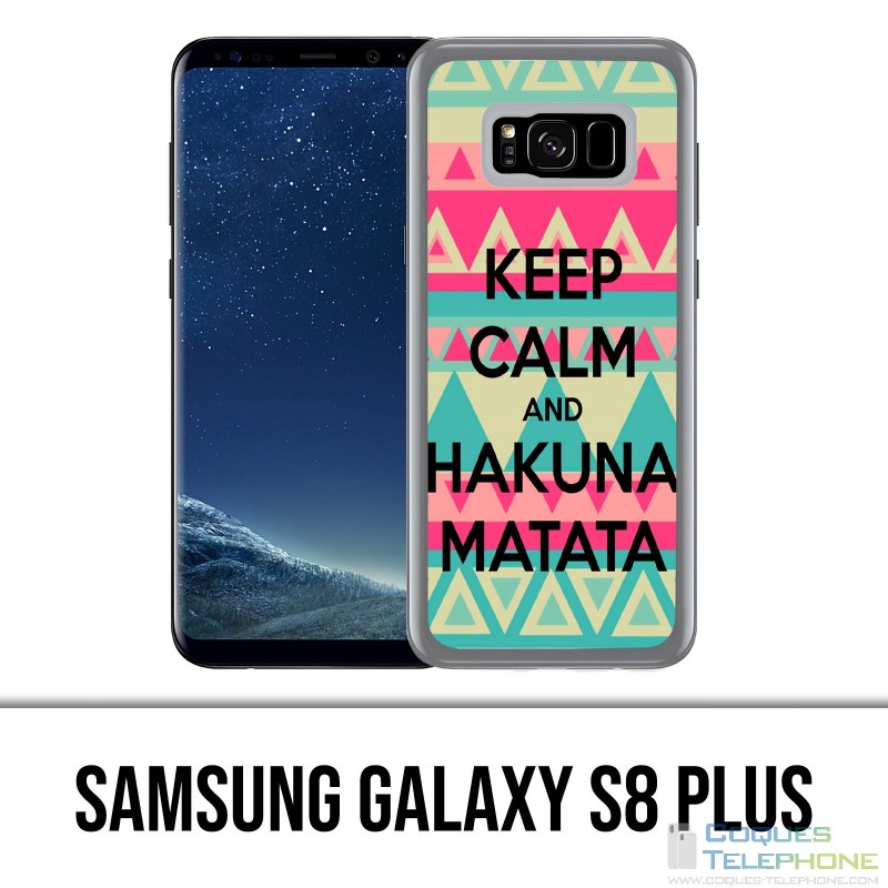 Samsung Galaxy S8 Plus Hülle - Halten Sie ruhig Hakuna Mattata