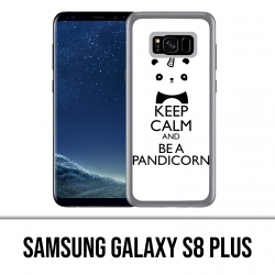 Custodia Samsung Galaxy S8 Plus - Mantieni la calma Pandicorn Panda Unicorn